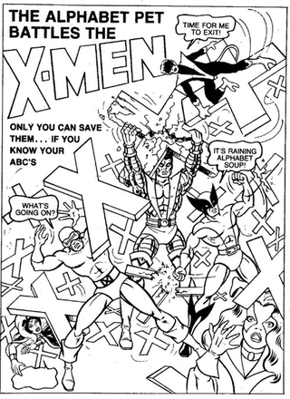 Illustration for article titled The 1983 X-Men Coloring Book Is A Lost Psychedelic Masterpiece